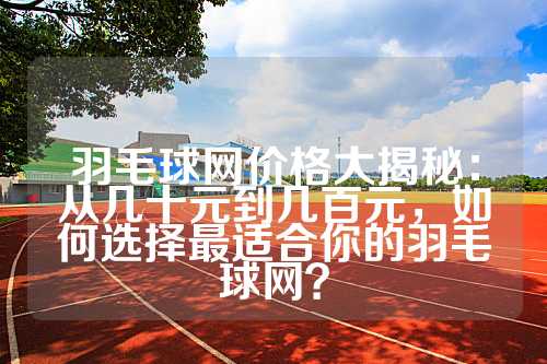 羽毛球网价格大揭秘：从几十元到几百元，如何选择最适合你的羽毛球网？