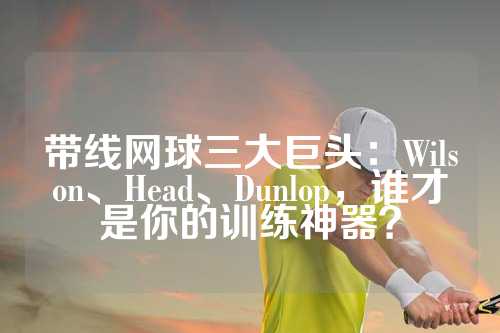 带线网球三大巨头：Wilson、Head、Dunlop，谁才是你的训练神器？