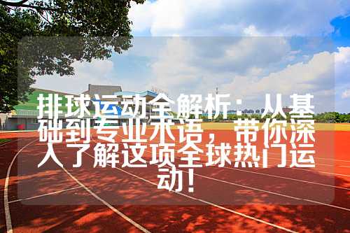 排球运动全解析：从基础到专业术语，带你深入了解这项全球热门运动！