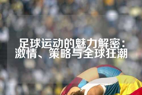 足球运动的魅力解密：激情、策略与全球狂潮
