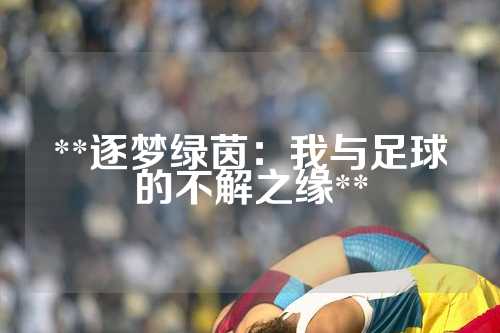 **逐梦绿茵：我与足球的不解之缘**