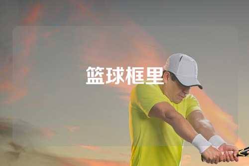 篮球框里