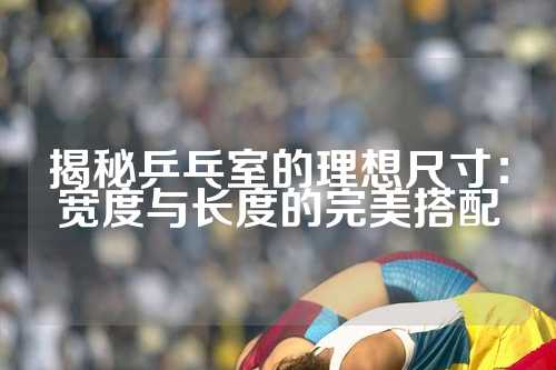 揭秘乒乓室的理想尺寸：宽度与长度的完美搭配